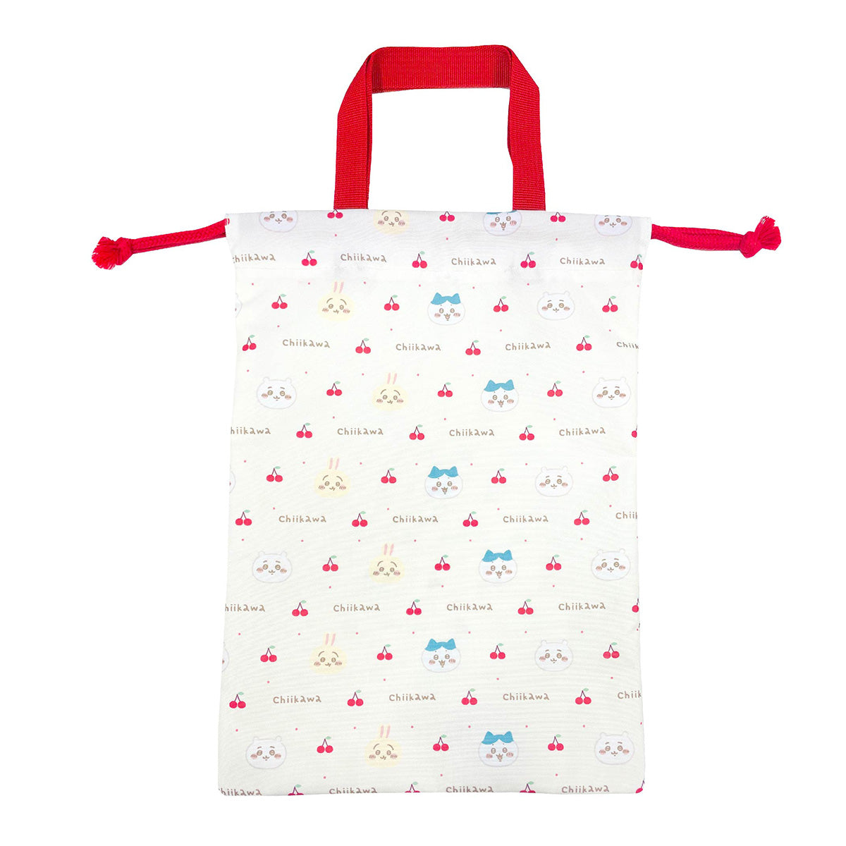 吉伊卡哇 鞋袋（櫻桃） ちいかわ シューズバッグ（チェリー）