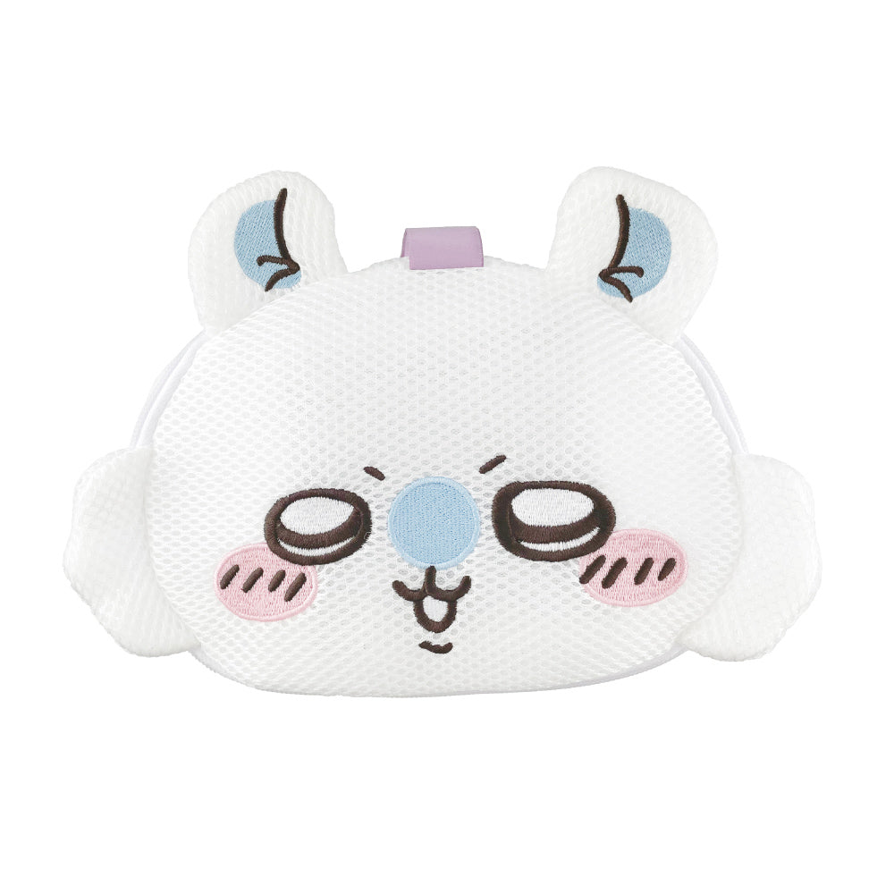 吉伊卡哇 圓形收納包（洗衣房 莫莫加） ちいかわ ラウンドポーチ（ランドリー モモンガ）