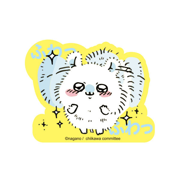 吉伊卡哇 人物貼紙（莫莫加柔軟） ちいかわ キャラステ（モモンガふわっふわっ）