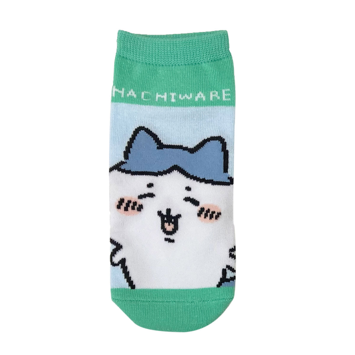 吉伊卡哇 人物襪（小八貓標誌） ちいかわ キャラックス（ハチワレロゴ）