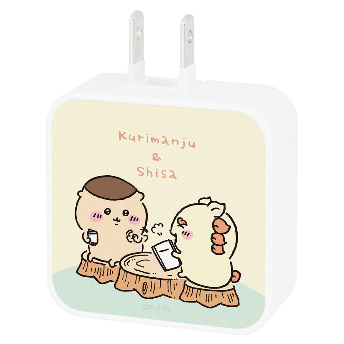 吉伊卡哇 USB/USB Type-C 交流電適配器（栗子饅頭＆風獅爺） ちいかわ USB/USB Type-C ACアダプタ（くりまんじゅう＆シーサー）