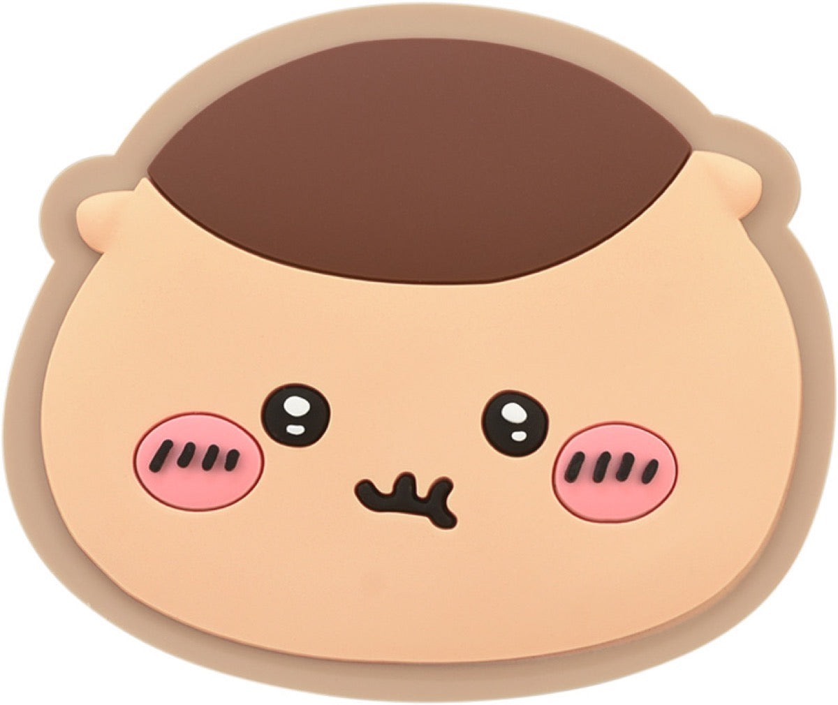 吉伊卡哇 造型軟膠 POCOPOCO（栗子饅頭） ちいかわ ダイカット ソフト POCOPOCO（くりまんじゅう）