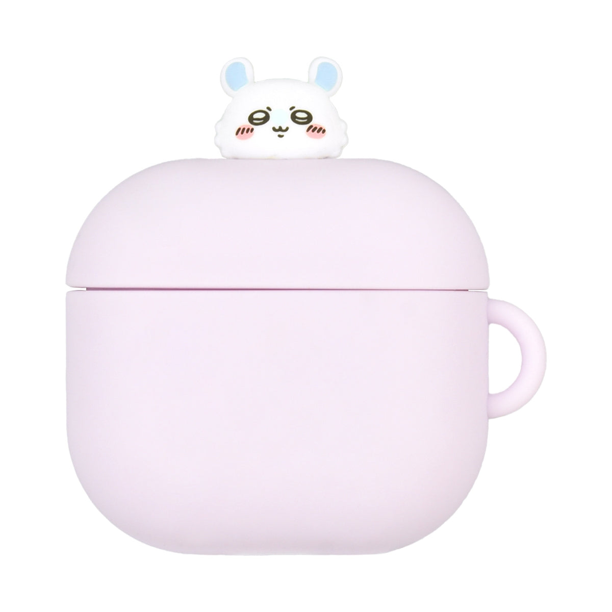 吉伊卡哇 AirPods 4 矽膠保護殼（小桃鼠） ちいかわ AirPods4対応 シリコンケース（モモンガ）