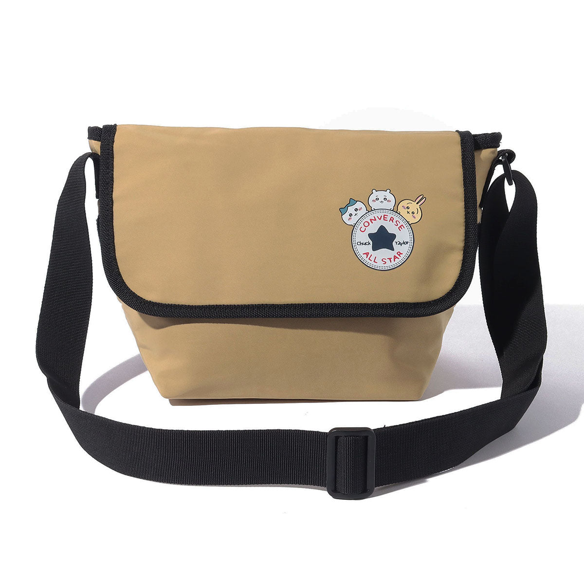 吉伊卡哇×Converse 信使包（米色） ちいかわ×コンバース メッセンジャーバッグ（ベージュ）