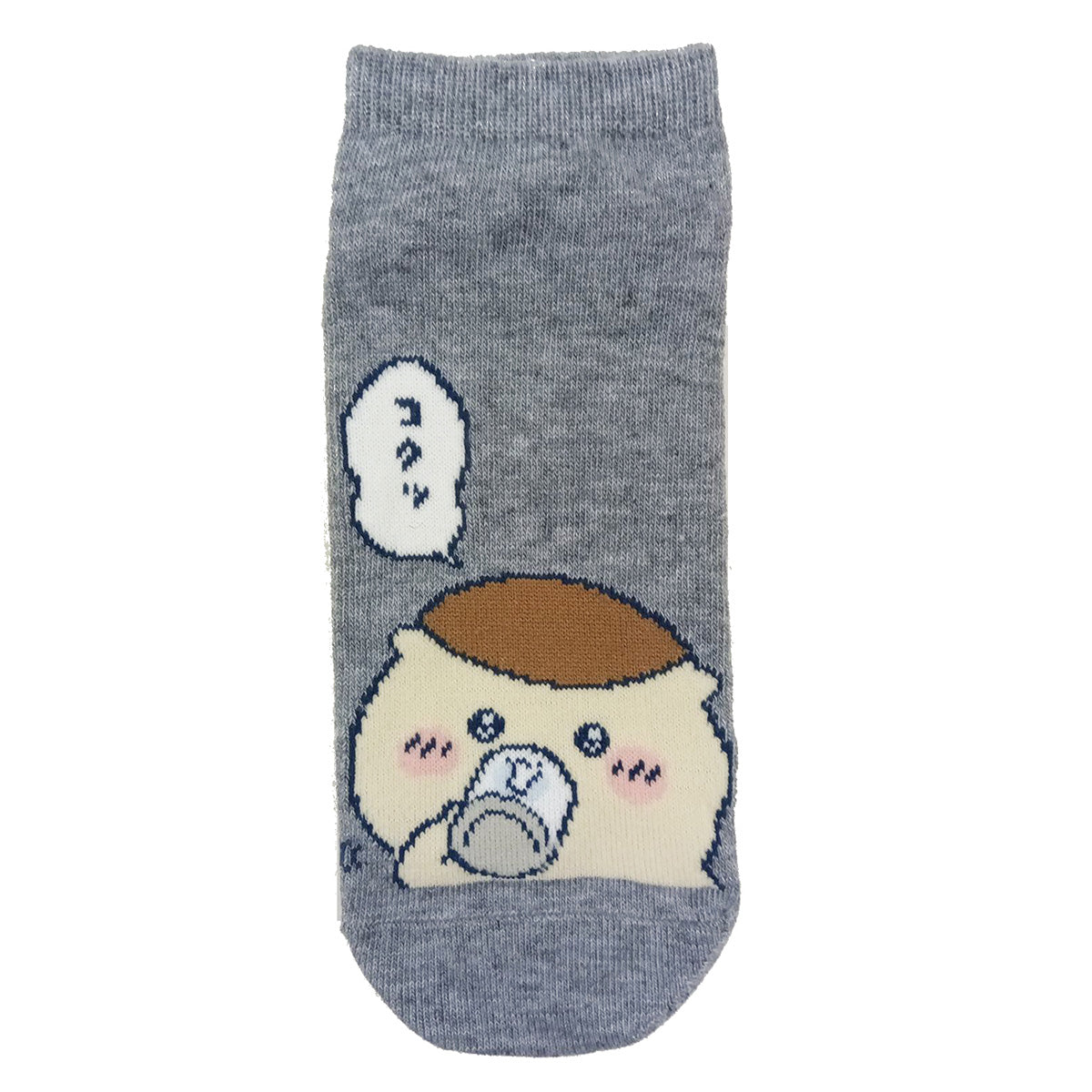 吉伊卡哇 休閒鞋襪（栗子饅頭可哥）女士用 ちいかわ スニーカーソックス（くりまんじゅうコクッ） レディース用