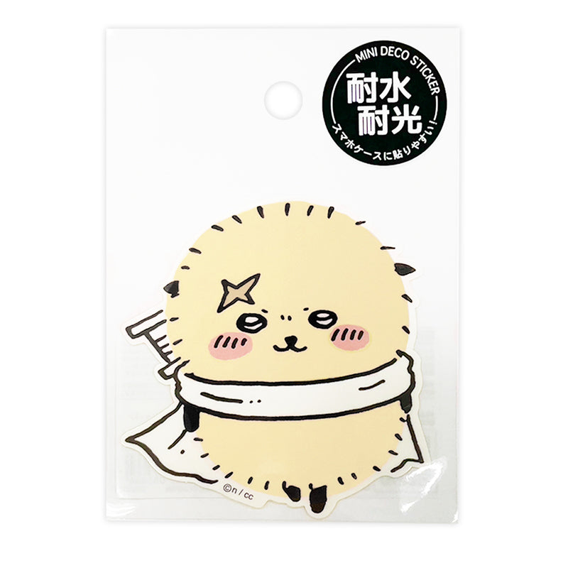 吉伊卡哇 小裝飾貼紙（海獺） ちいかわ ミニデコステッカー（ラッコ）