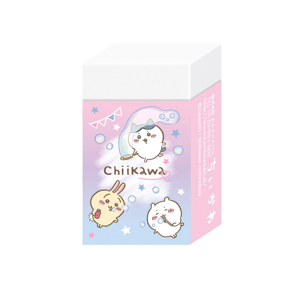 吉伊卡哇 まとまるくん橡皮擦（粉紅） ちいかわ まとまるくん消しゴム（ピンク）