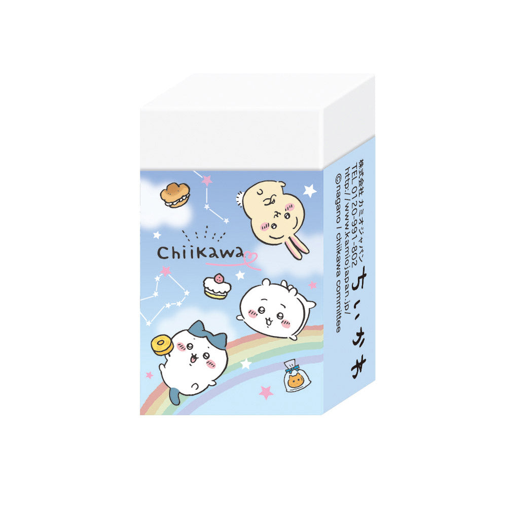 吉伊卡哇 まとまるくん橡皮擦（藍色） ちいかわ まとまるくん消しゴム（ブルー）