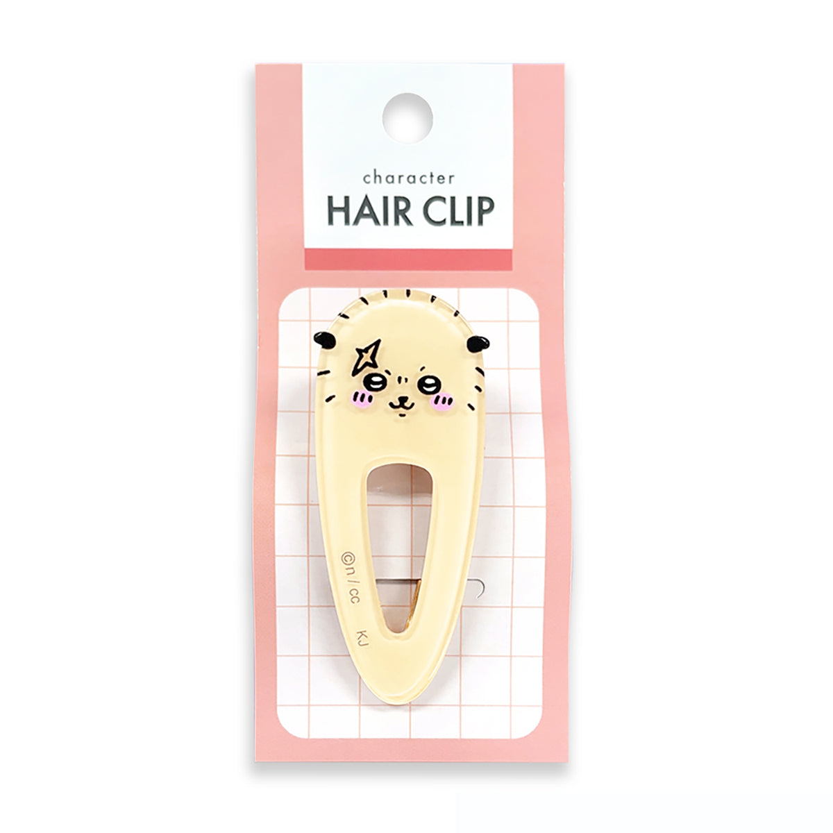 吉伊卡哇 髮夾（海獺） ちいかわ ヘアクリップ（ラッコ）