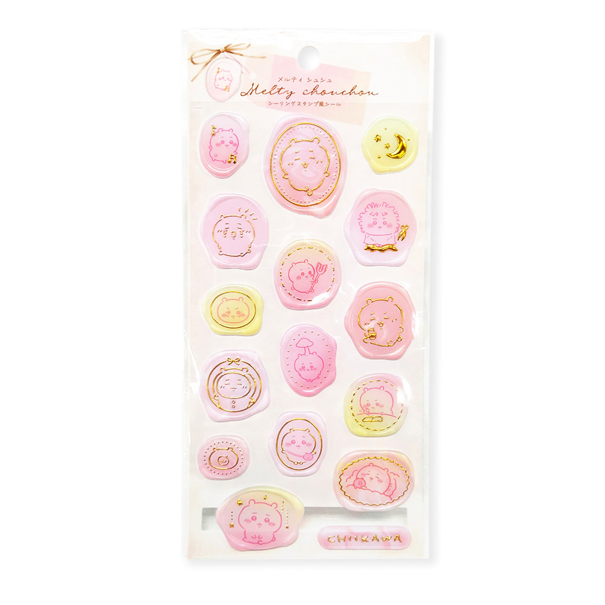 吉伊卡哇 溶解發圈貼紙（吉伊卡哇） ちいかわ メルティシュシュシール（ちいかわ）