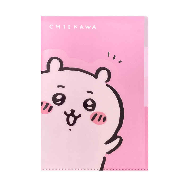 吉伊卡哇 角色口袋透明文件夾（吉伊卡哇） ちいかわ キャラポケクリアファイル（ちいかわ）