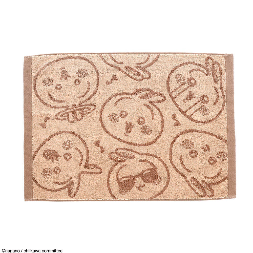 吉伊卡哇 滾滾墊 純棉浴室墊（兔兔） ちいかわ うさぎころころマット 綿バスマット