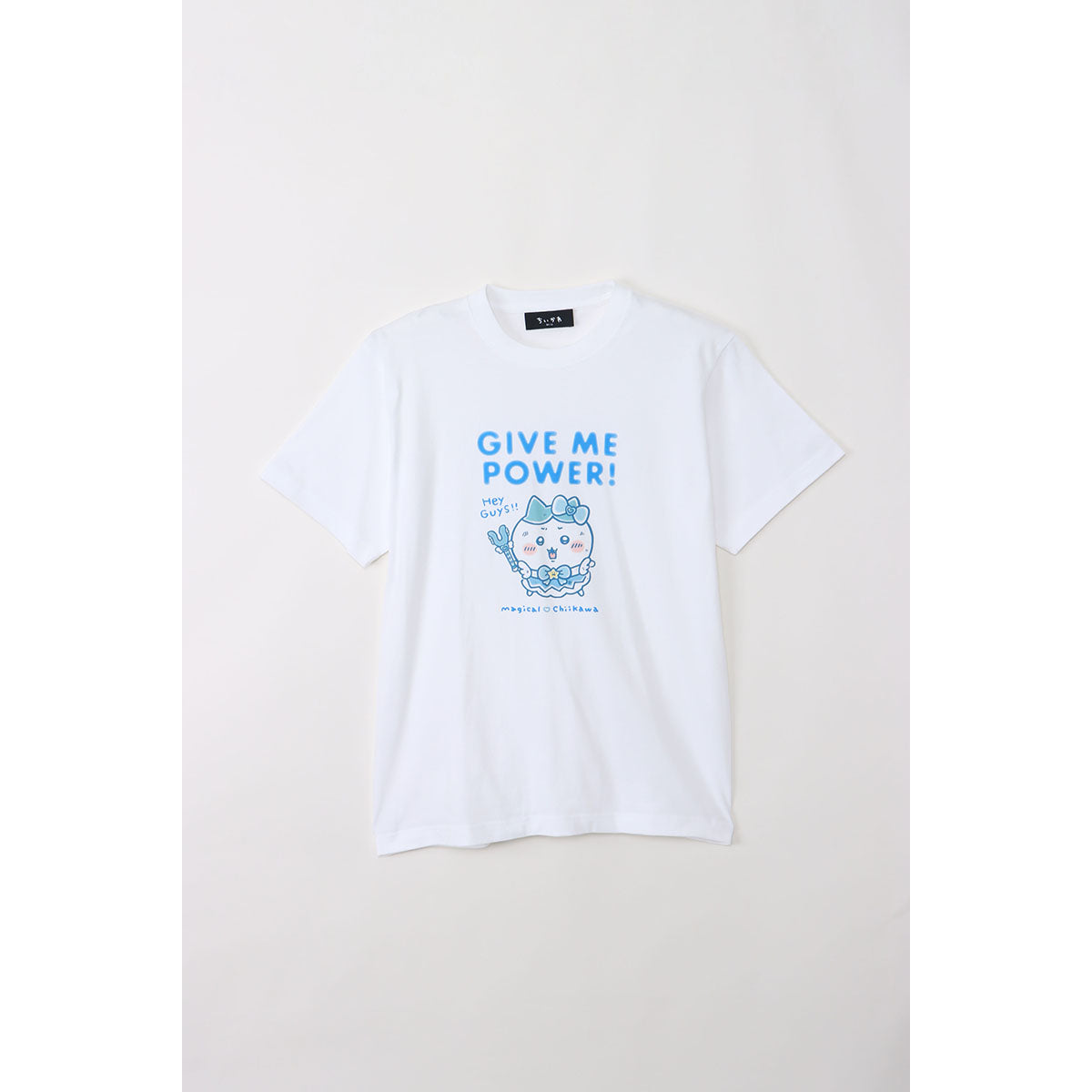 吉伊卡哇 魔法吉伊卡哇 T恤 GIVE ME POWER！！ 白色 ちいかわ まじかるちいかわ Tシャツ GIVE ME POWER！！ ホワイト