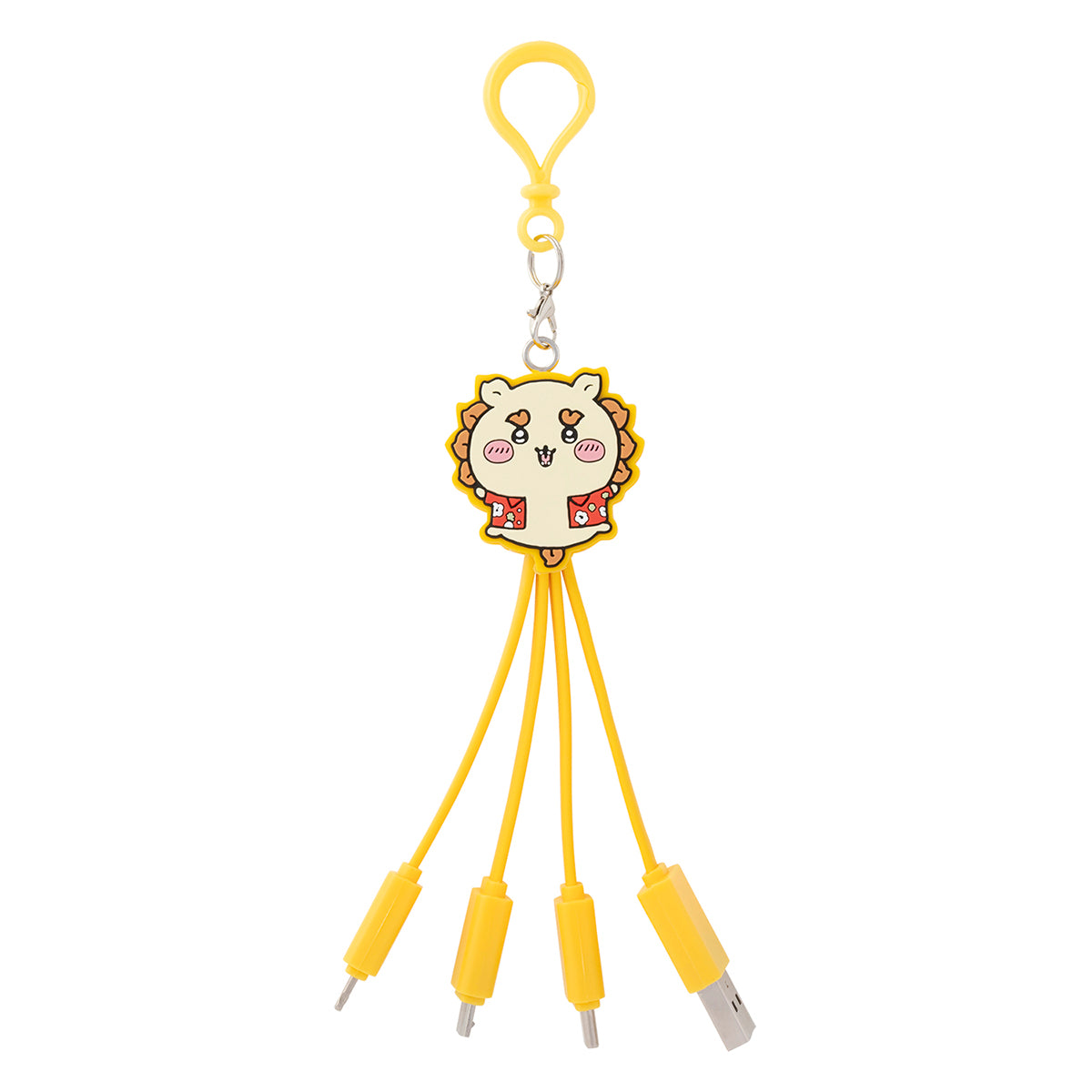 吉伊卡哇 風獅爺伴手禮 多功能智慧型手機充電線（是的～！！） ちいかわ シーサーのおみやげやさん マルチスマホ充電ケーブル（でーす！！）