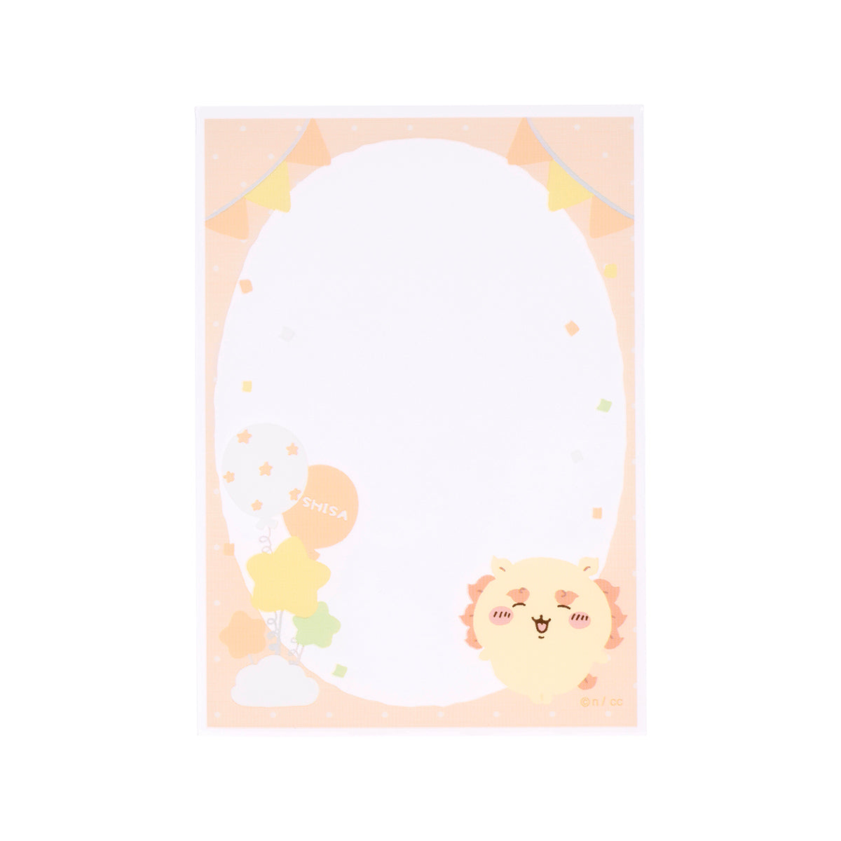 吉伊卡哇 可放迷你照片的透明套（風獅爺） ちいかわ ミニフォトが入るサイズのクリアスリーブ（シーサー）