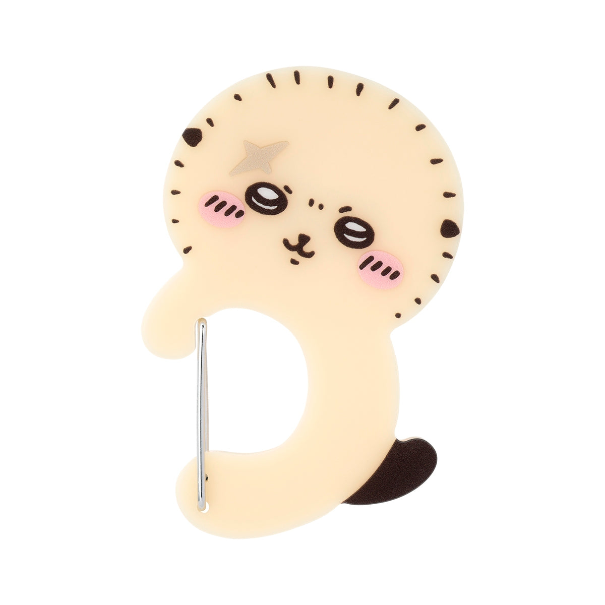 吉伊卡哇 切割亞克力登山扣（海獺） ちいかわ ダイカットアクリルカラビナ（ラッコ）