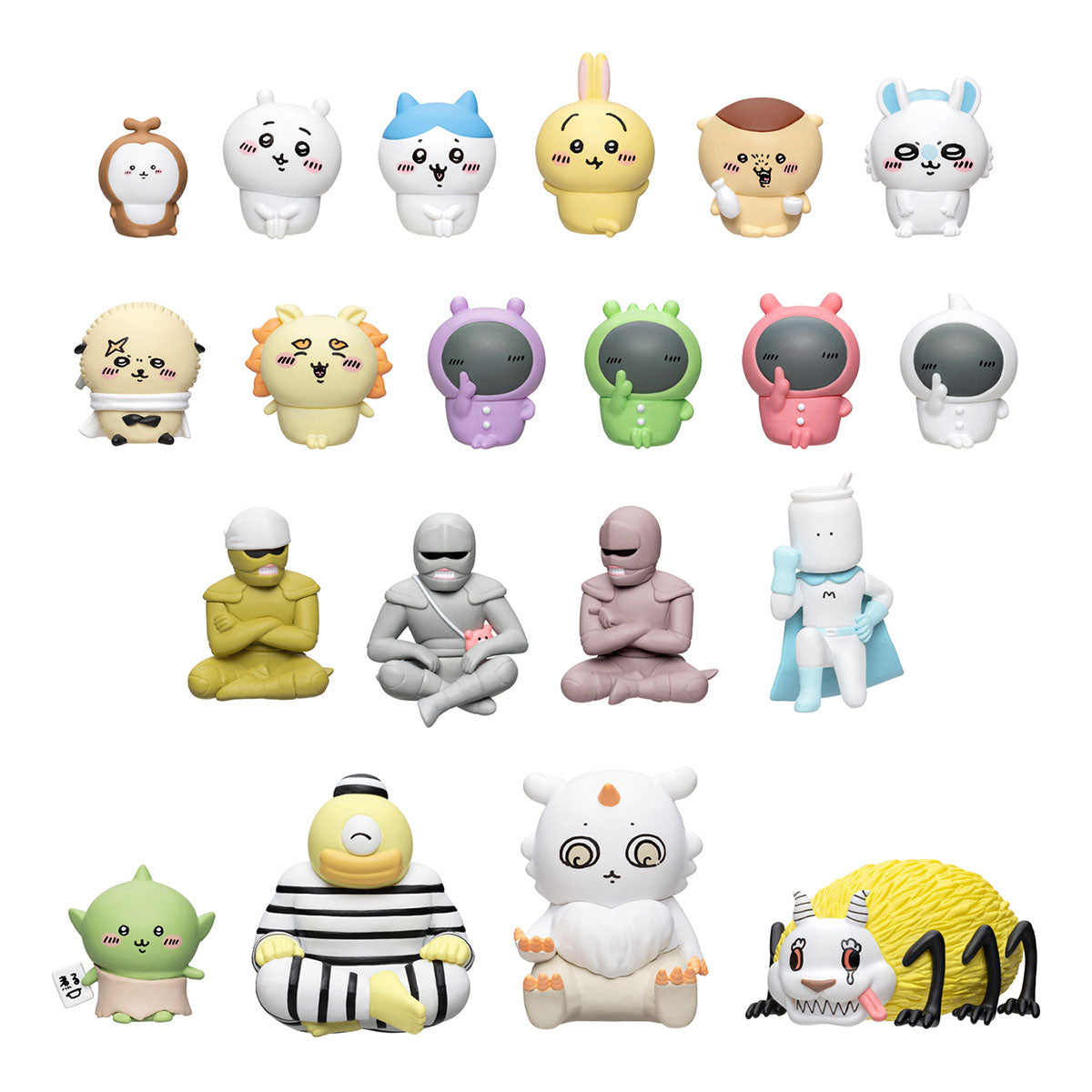 吉伊卡哇 大集合！20體手辦組合 ちいかわ みんな大集合！フィギュア20体セット