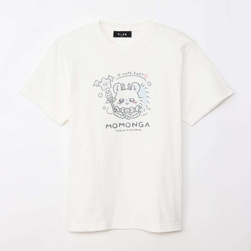 魔法吉伊卡哇 T恤 魔法☆莫莫加 香草色 まじかるちいかわ Tシャツ マジカル☆モモンガ バニラ