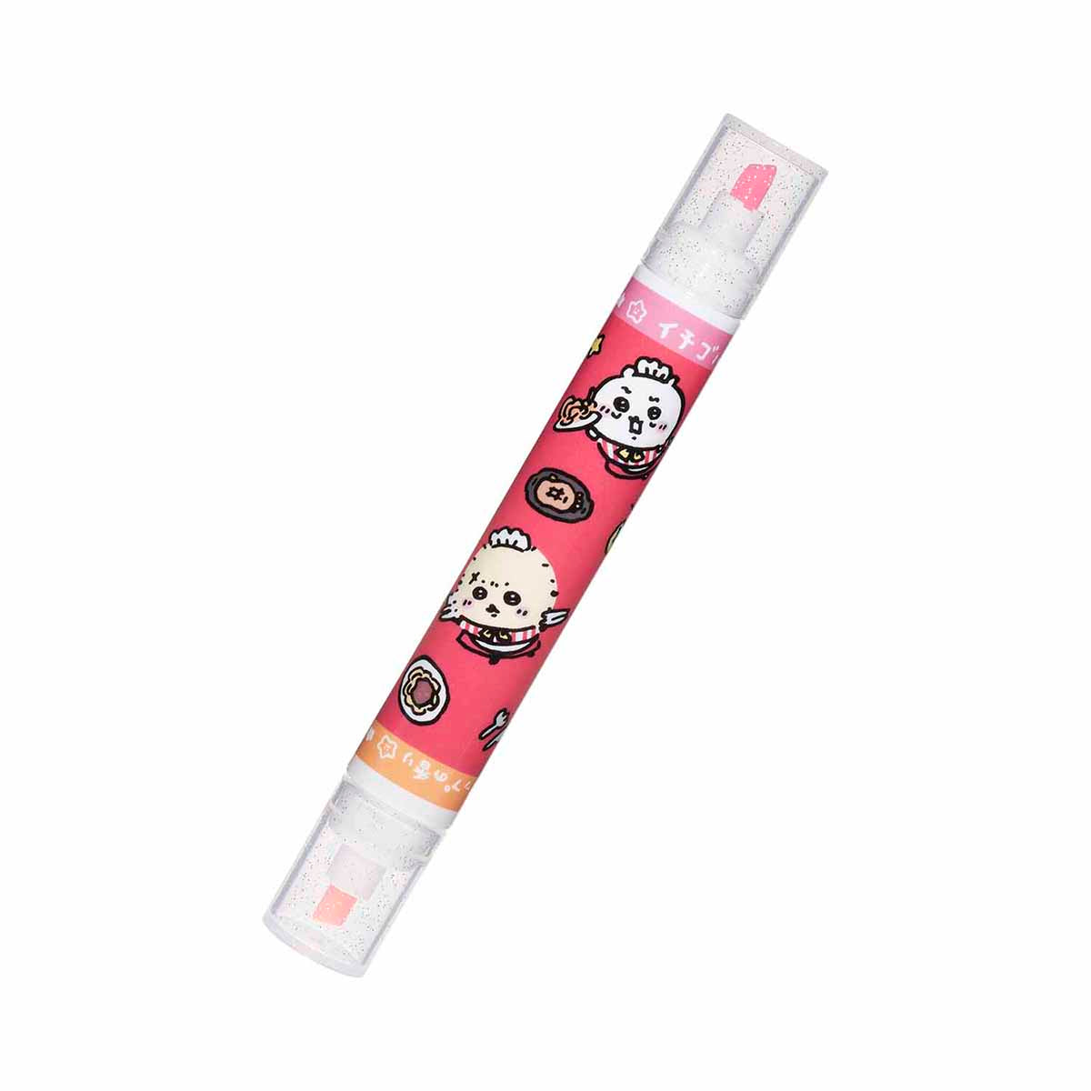 吉伊卡哇 吉伊卡哇餐廳 香氛雙色馬克筆（粉／橙） ちいかわ ちいかわレストラン 香り付き2色マーカー（ピンク／オレンジ）