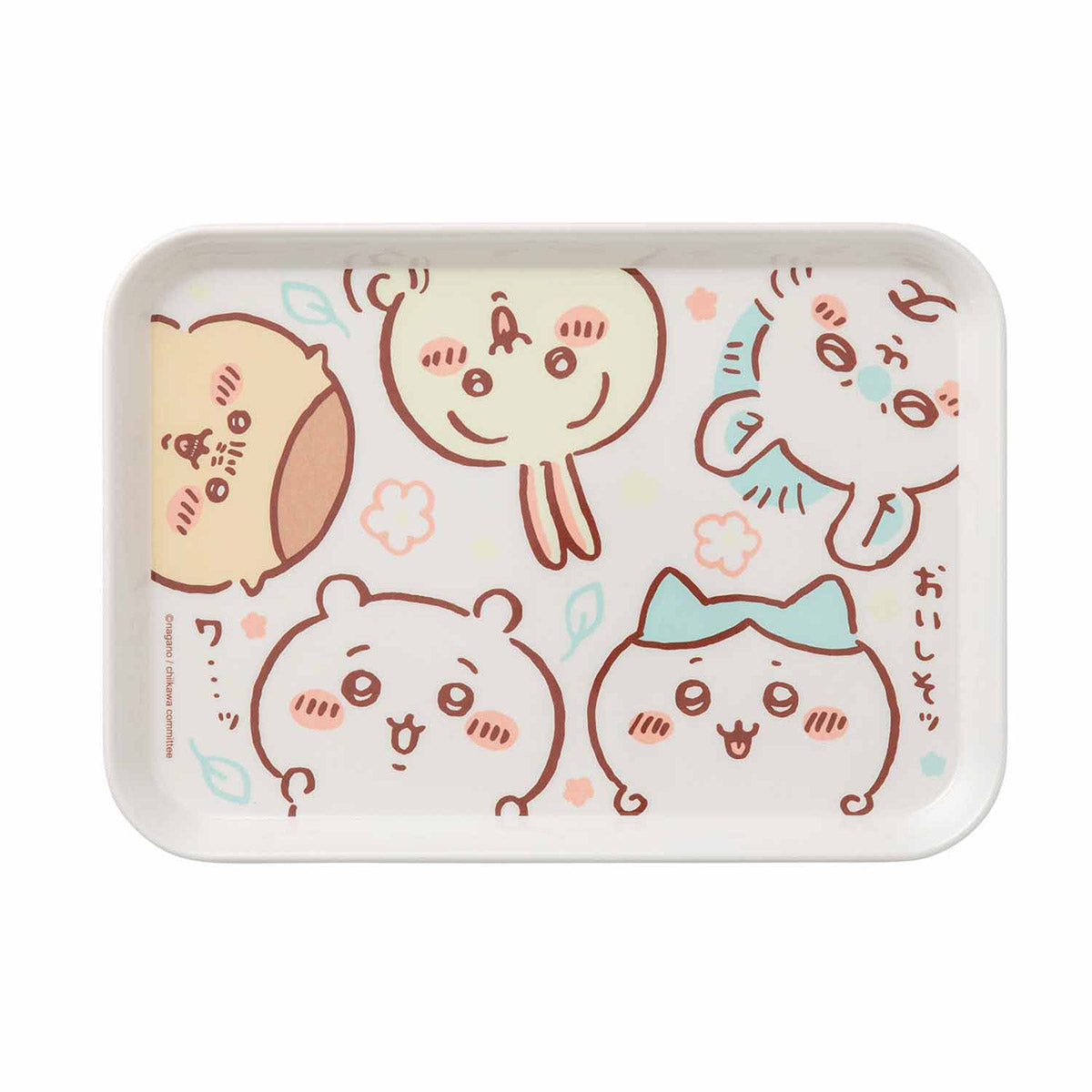 吉伊卡哇 美耐盆子 ちいかわ メラミンのお盆