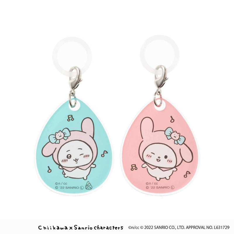 吉伊卡哇×三麗鷗角色 雨傘標籤 2個組（吉伊卡哇・MY MELODY） ちいかわ×サンリオキャラクターズ アンブレラマーカー 2個セット（ちいかわ・マイメロディ）