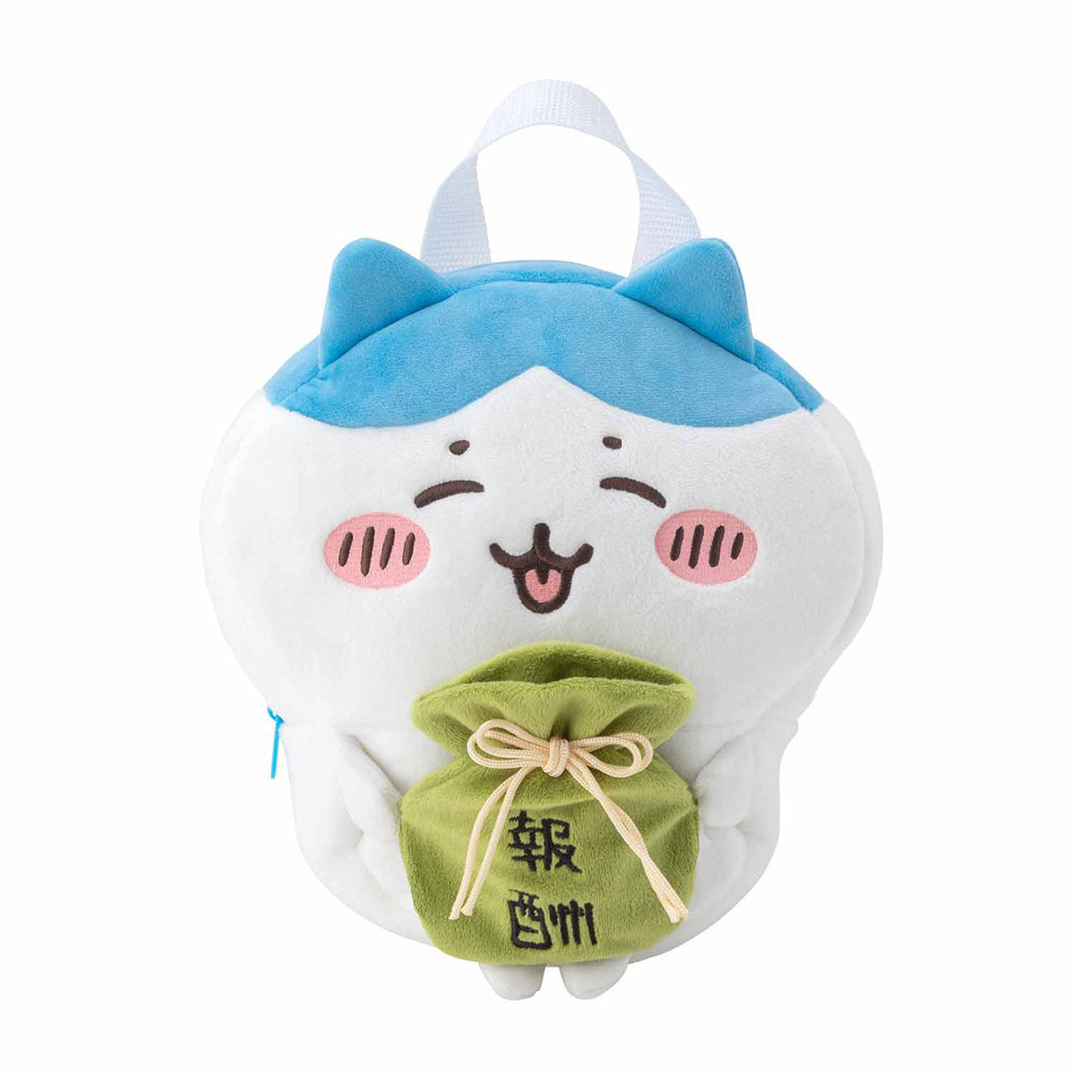 吉伊卡哇 玩偶背包（小八貓） ちいかわ ぬいぐるみリュック（ハチワレ）