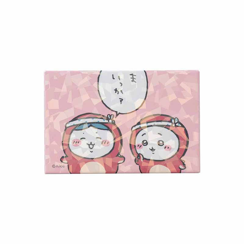 吉伊卡哇 全息方形磁鐵（沒關係啦） ちいかわ ホログラムスクエアマグネット（ま いっかァ）