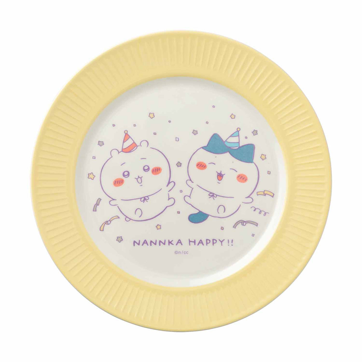 吉伊卡哇 像紙盤的美耐皿盤 ちいかわ 紙皿みたいなメラミンプレート