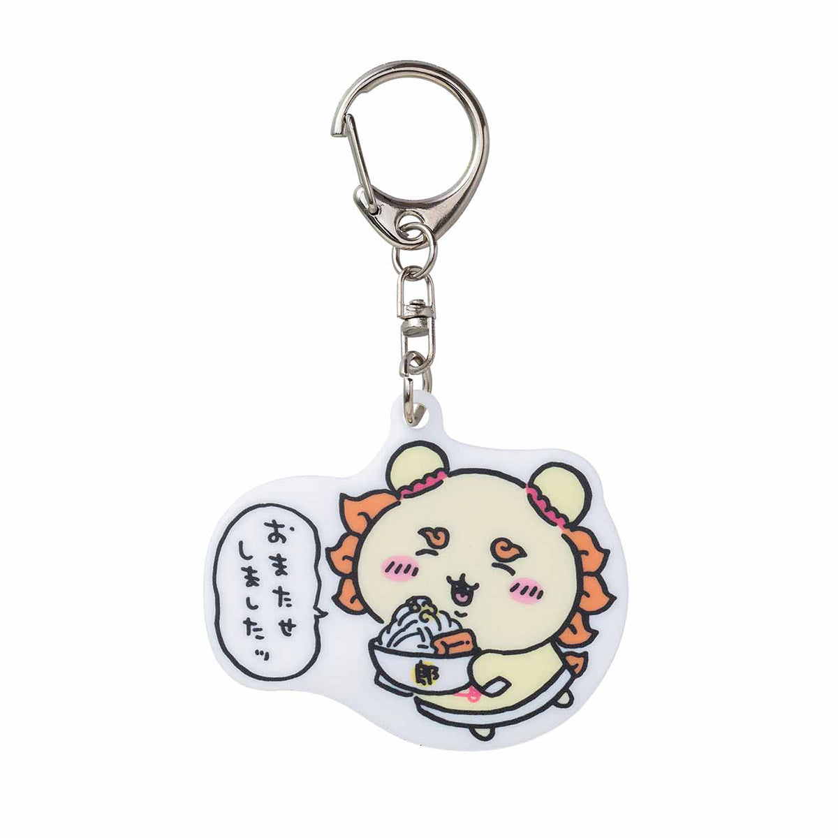 吉伊卡哇餐廳 壓克力鑰匙圈（風獅爺） ちいかわ飯店 アクリルキーホルダー（シーサー）