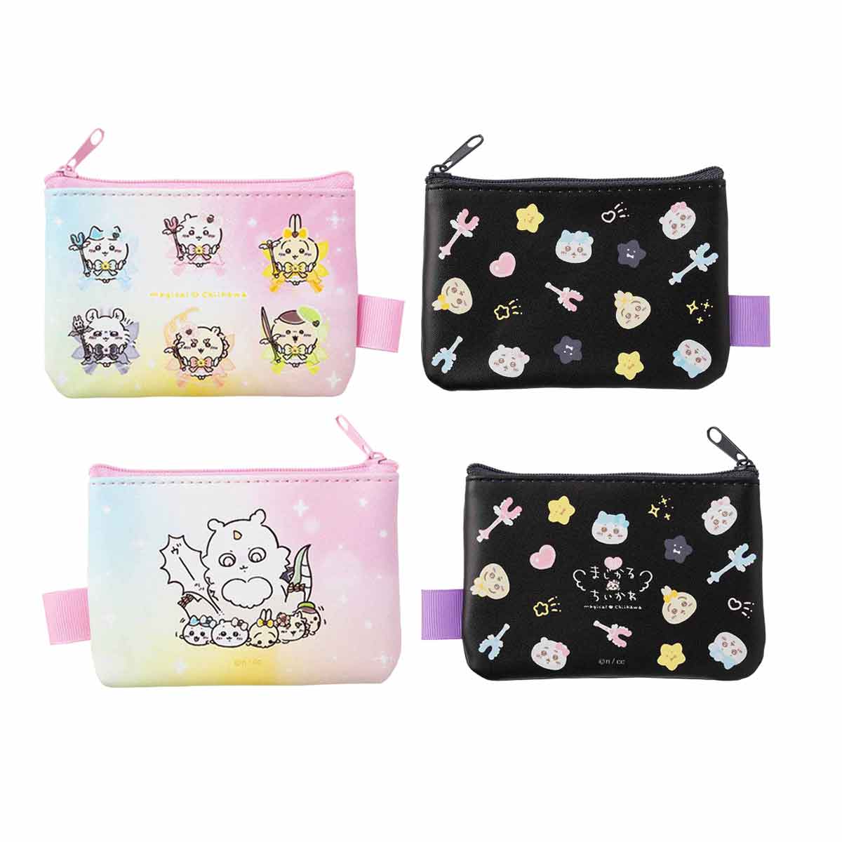 吉伊卡哇 超魔法吉伊卡哇 2件組收納袋（POWER UP！） ちいかわ 超まじかるちいかわ 2個セットポーチ（POWER UP！）