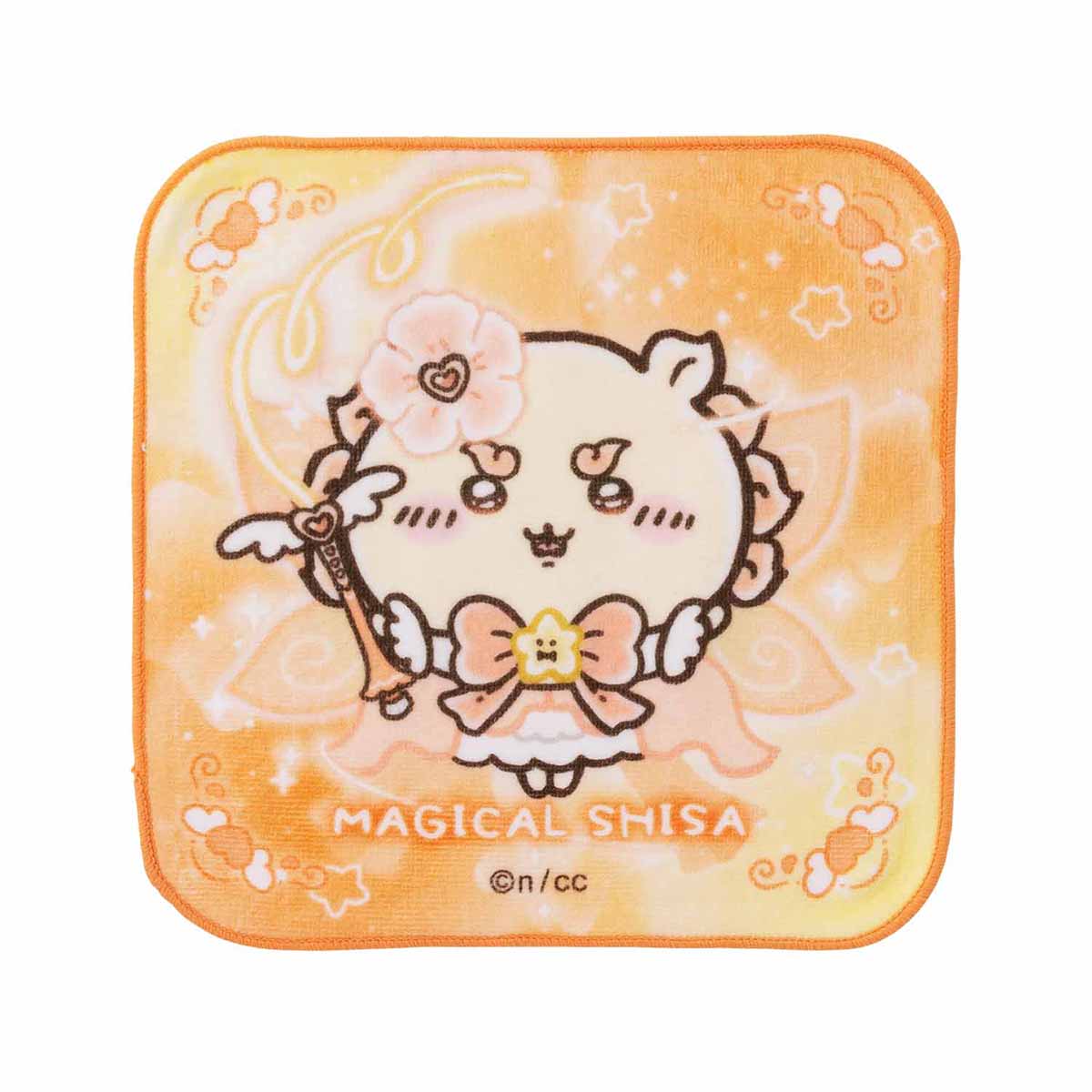 吉伊卡哇 超魔法吉伊卡哇 手帕（風獅爺） ちいかわ 超まじかるちいかわ ハンドタオル（シーサー）