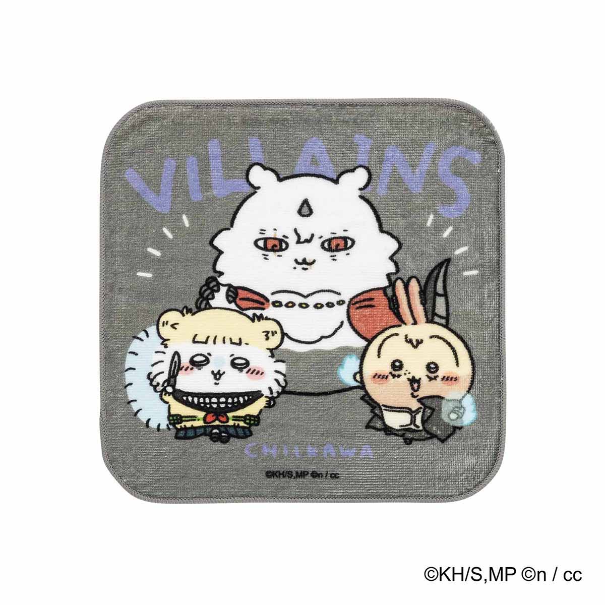 吉伊卡哇 × 我的英雄學院 手帕（敵＜惡棍＞） 僕のヒーローアカデミア×ちいかわ ハンドタオル（敵＜ヴィラン＞）