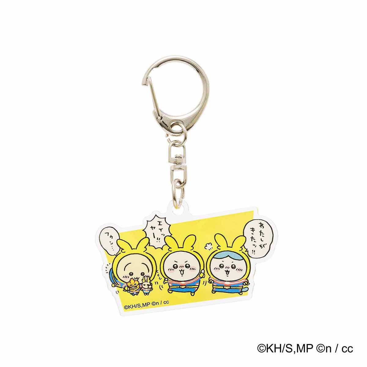 吉伊卡哇 × 我的英雄學院 丙烯酸鑰匙圈（All Might） 僕のヒーローアカデミア×ちいかわ アクリルキーホルダー（オールマイト）