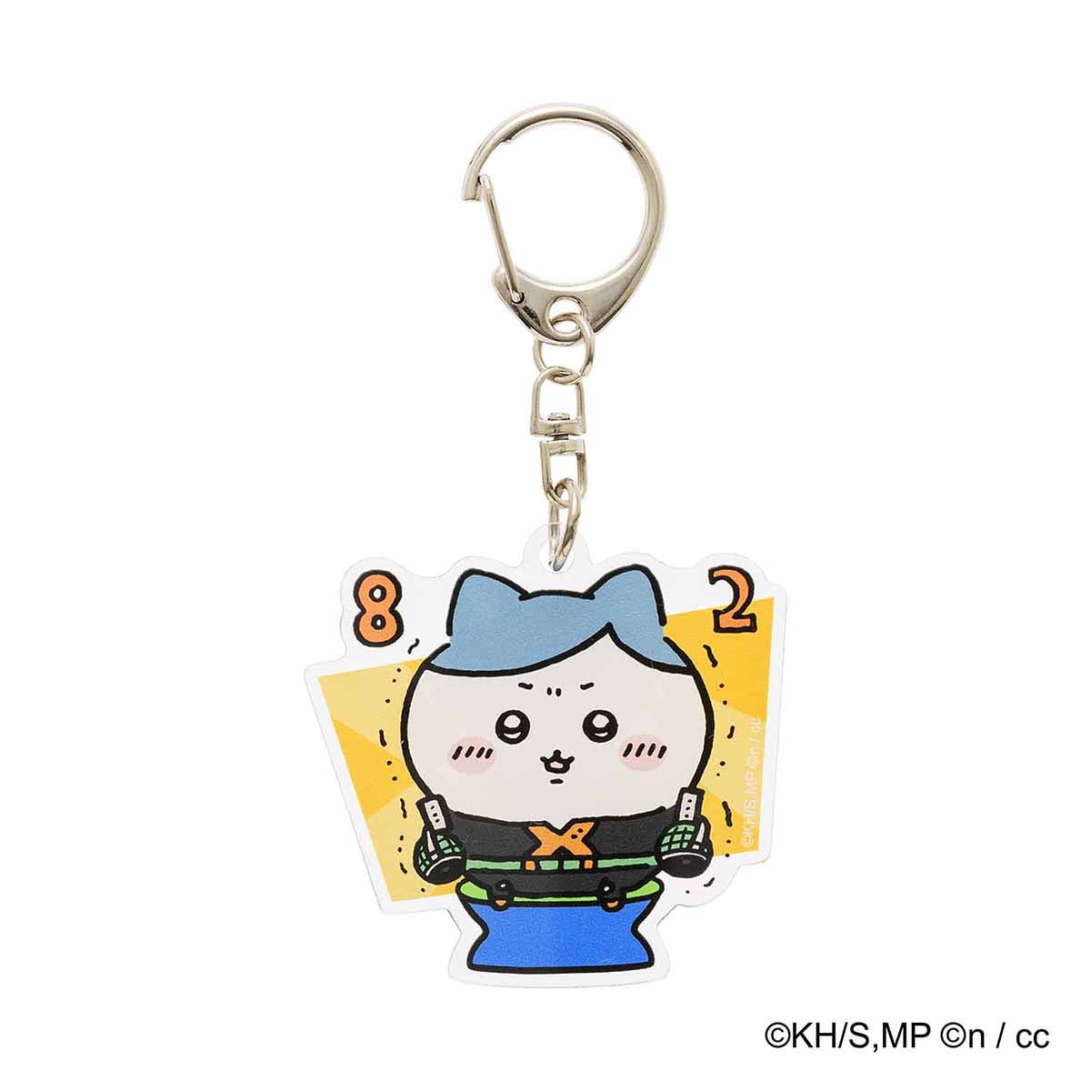 吉伊卡哇 × 我的英雄學院 丙烯酸鑰匙圈（8：2少年） 僕のヒーローアカデミア×ちいかわ アクリルキーホルダー（8：2ぼうや）