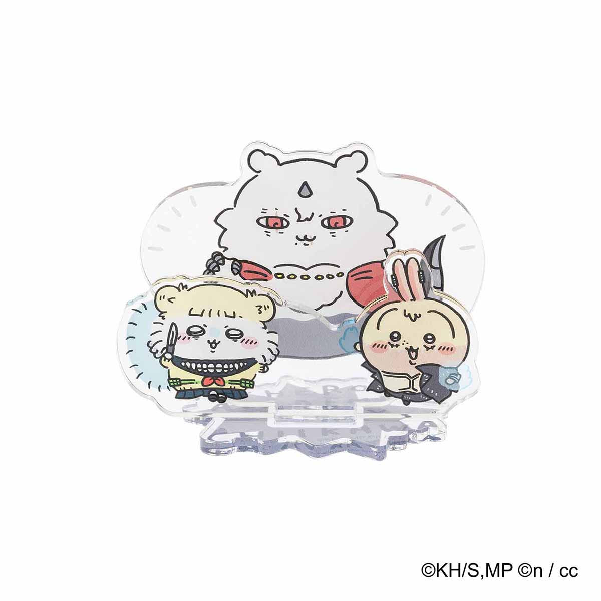 吉伊卡哇 × 我的英雄學院 層亞克力立牌（敵＜惡棍＞） 僕のヒーローアカデミア×ちいかわ レイヤーアクリルスタンド（敵＜ヴィラン＞）