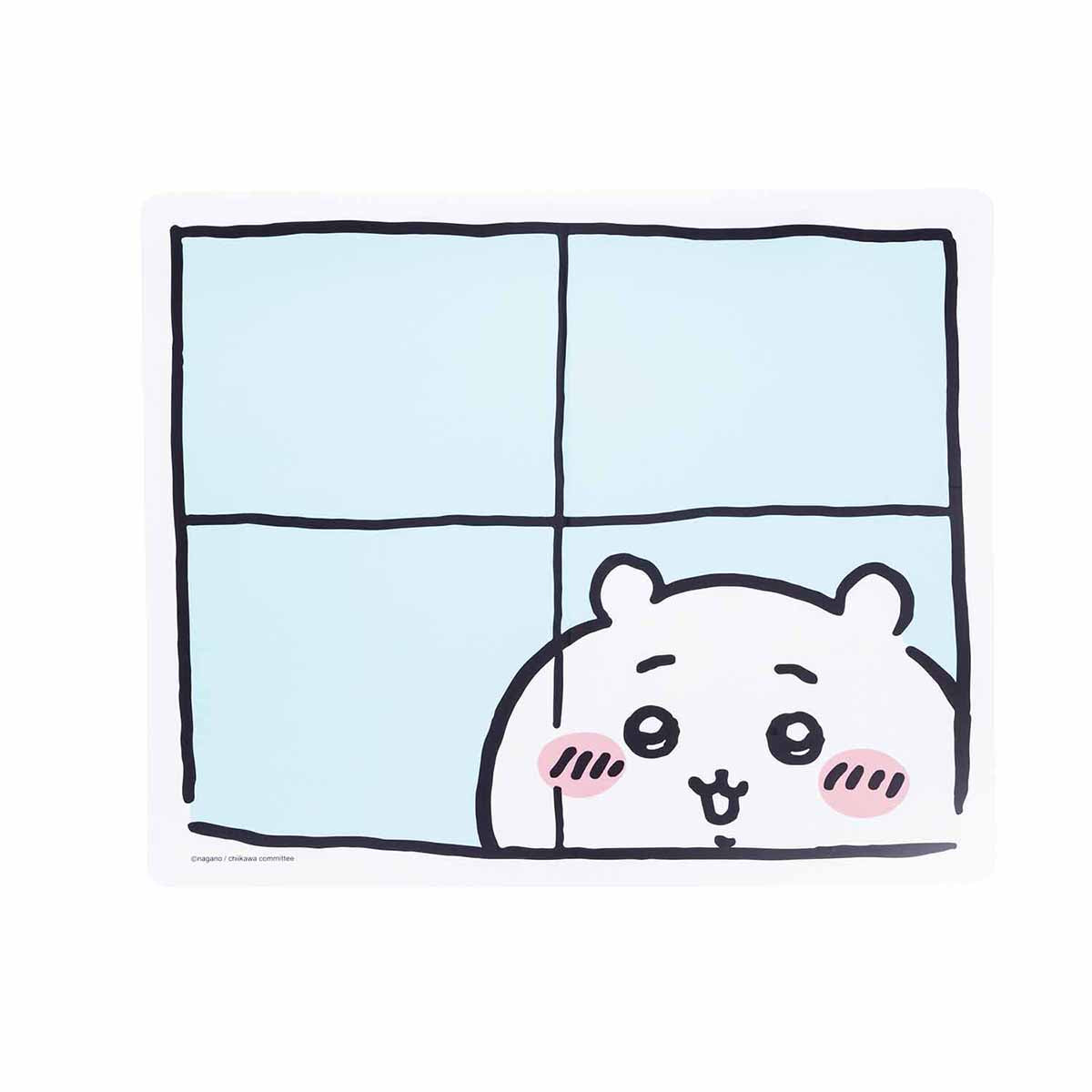 吉伊卡哇 牆貼（從窗戶覗見吉伊卡哇） ちいかわ ウォールステッカー（窓から覗くちいかわ）