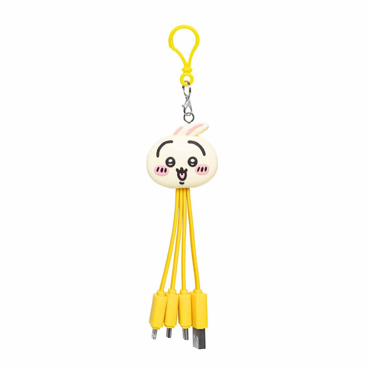 吉伊卡哇 臉部多功能充電線（兔兔） ちいかわ おかおマルチ充電ケーブル（うさぎ）