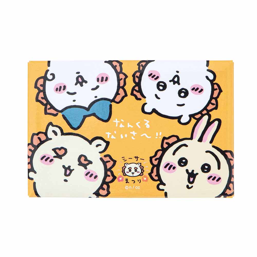 吉伊卡哇 風獅爺祭典！！！ 正方形磁鐵（不慌） ちいかわ シーサー祭り！！！ スクエアマグネット（なんくるないさ〜！！）