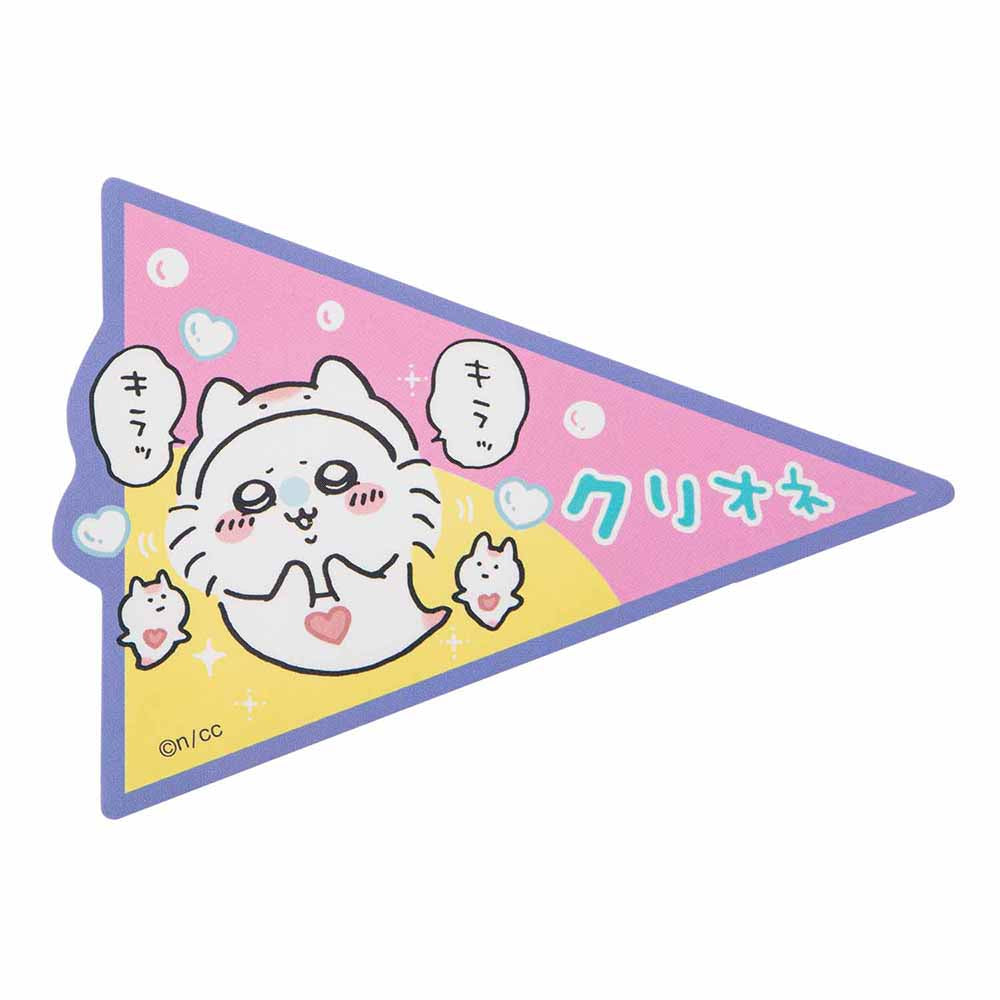 吉伊卡哇水族館 手機貼紙（莫莫加×海螺） ちいかわ水族館 スマホに貼れるサイズのステッカー（モモンガ×クリオネ）