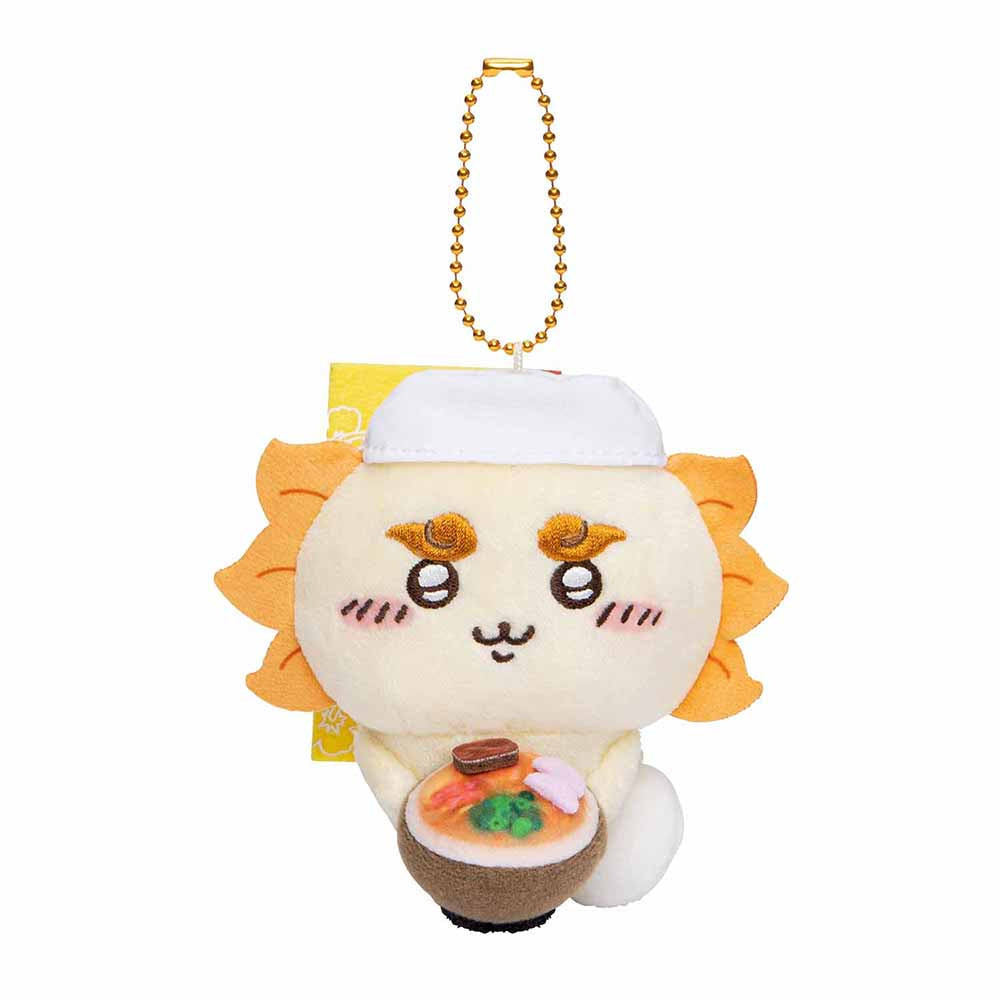 吉伊卡哇 慢慢來 沖繩風獅爺吊飾 ちいかわ めんそ〜れ 沖縄シーサーマスコット