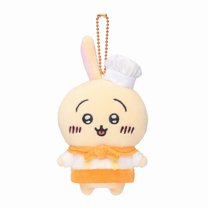 吉伊卡哇 咖啡店廚師小吊飾（兔兔） ちいかわ カフェのコックさんマスコット（うさぎ）