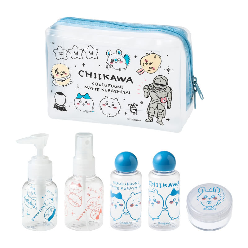 吉伊卡哇 旅行瓶收納包組 ちいかわ トラベルボトルポーチセット