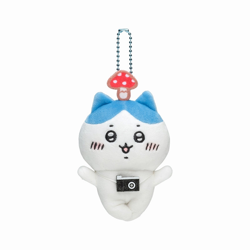 吉伊卡哇 森林蘑菇迷你吊飾（小八貓） ちいかわ 森のキノコぷちミニマスコット（ハチワレ）