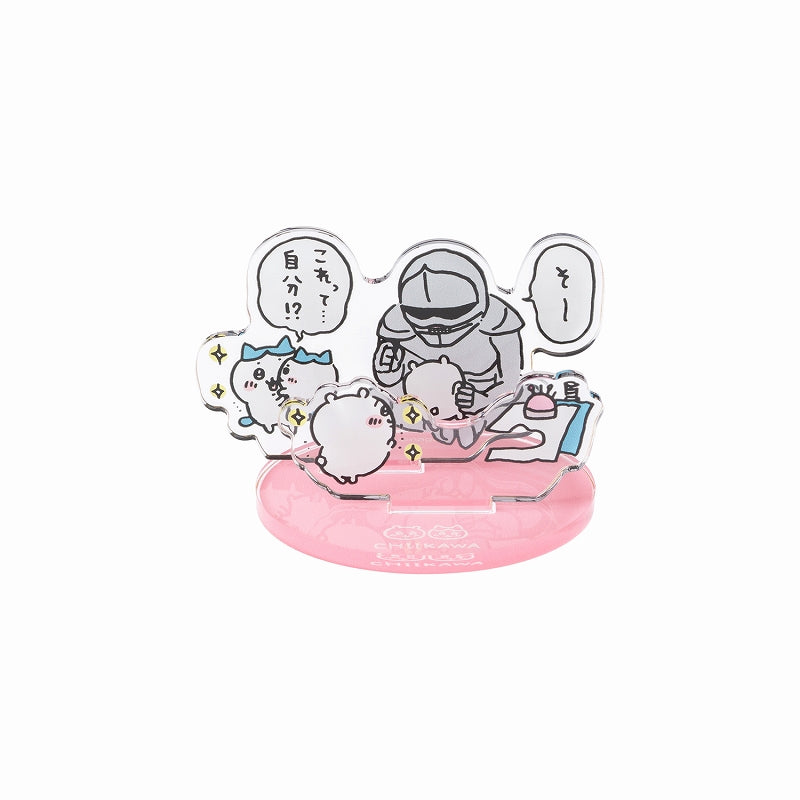 吉伊卡哇 朋友一起出門迷你亞克力立牌（這是我嗎？） ちいかわ なかよしおでかけプチアクリルスタンド（これって自分？）