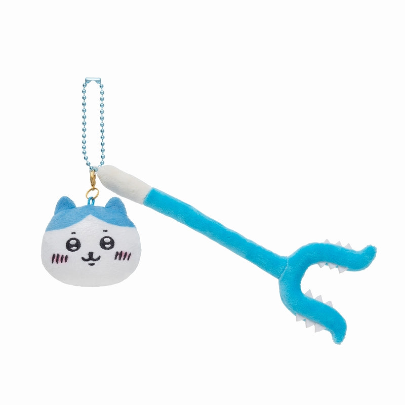 吉伊卡哇的森林 佐助槍吊飾（附小八貓） ちいかわの森 さすまたマスコット（ハチワレ付き）