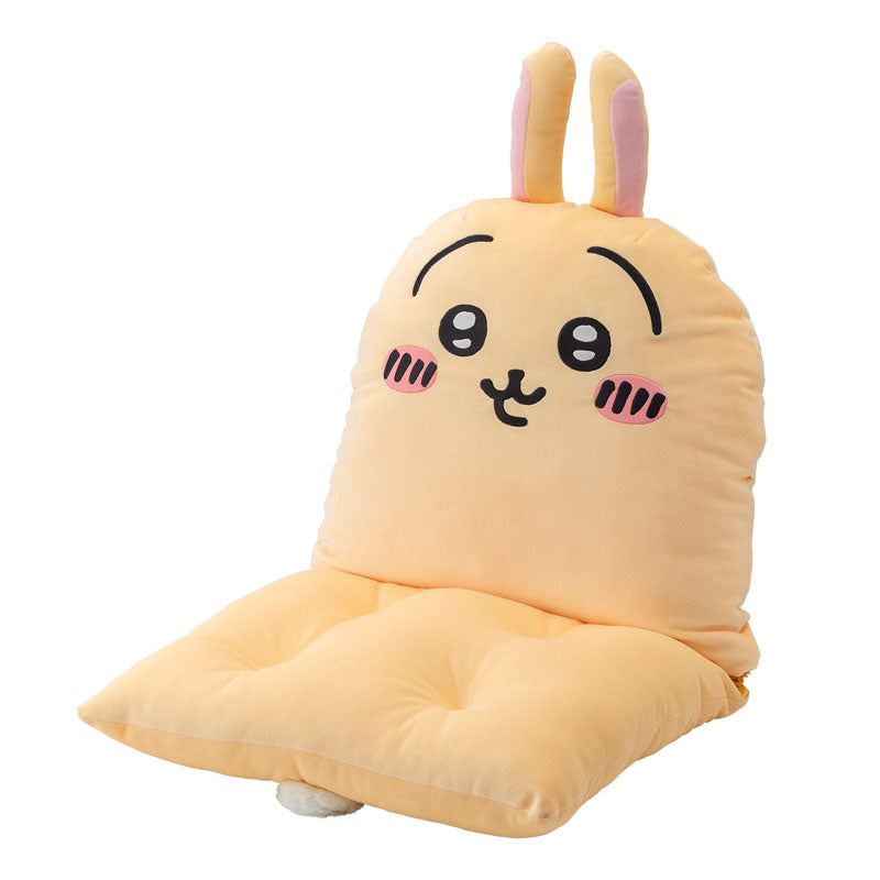 吉伊卡哇 軟綿綿放鬆椅墊（兔兔） ちいかわ もちもちリラックスチェアクッション（うさぎ）