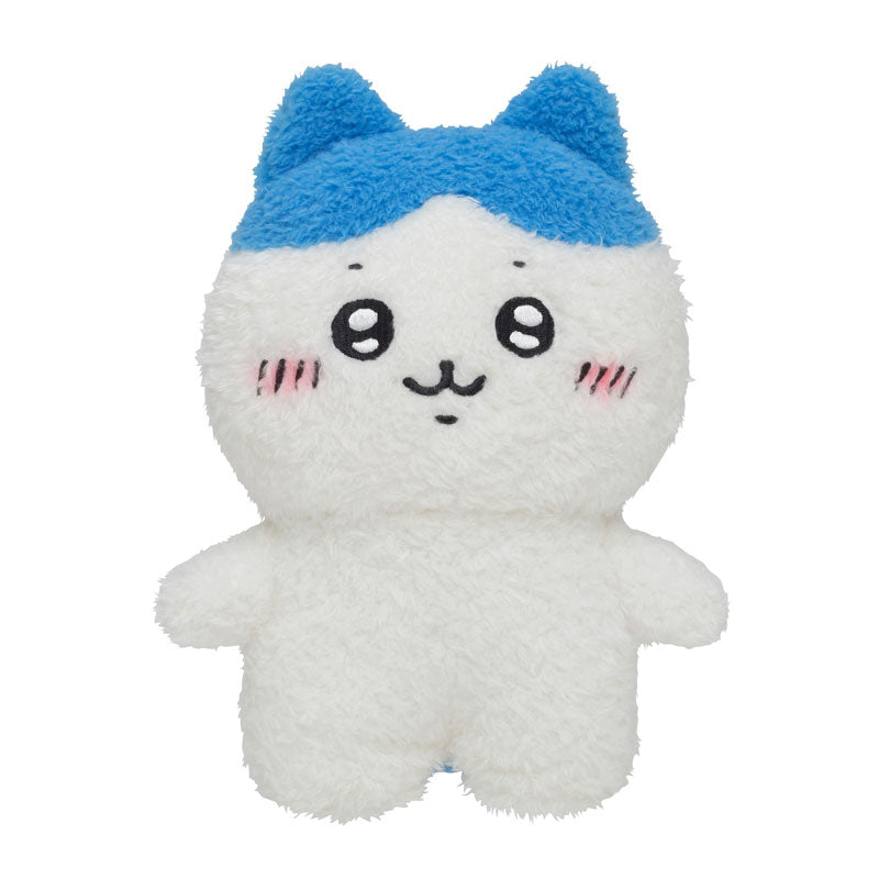 吉伊卡哇 大地站立！挺立玩偶（小八貓） ちいかわ 大地に立つ！すくっとぬいぐるみ （ハチワレ）