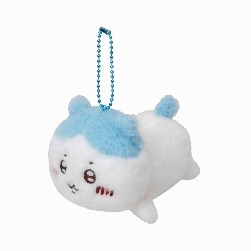 吉伊卡哇 柔軟毛絨吊飾（小八貓） ちいかわ ほわほわマスコット（ハチワレ）