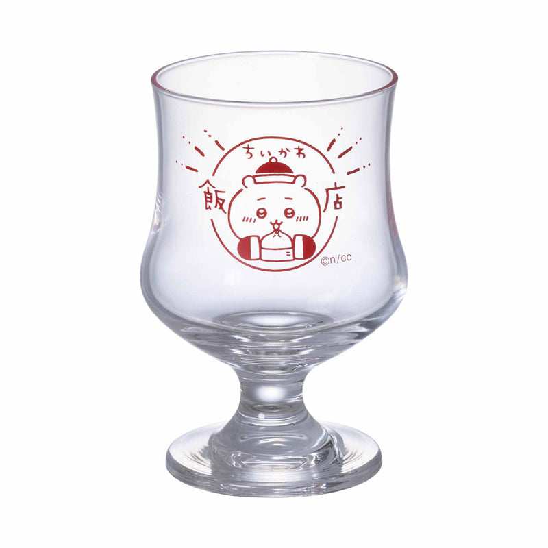 吉伊卡哇飯店 聖代玻璃杯ちいかわ飯店 パフェグラス