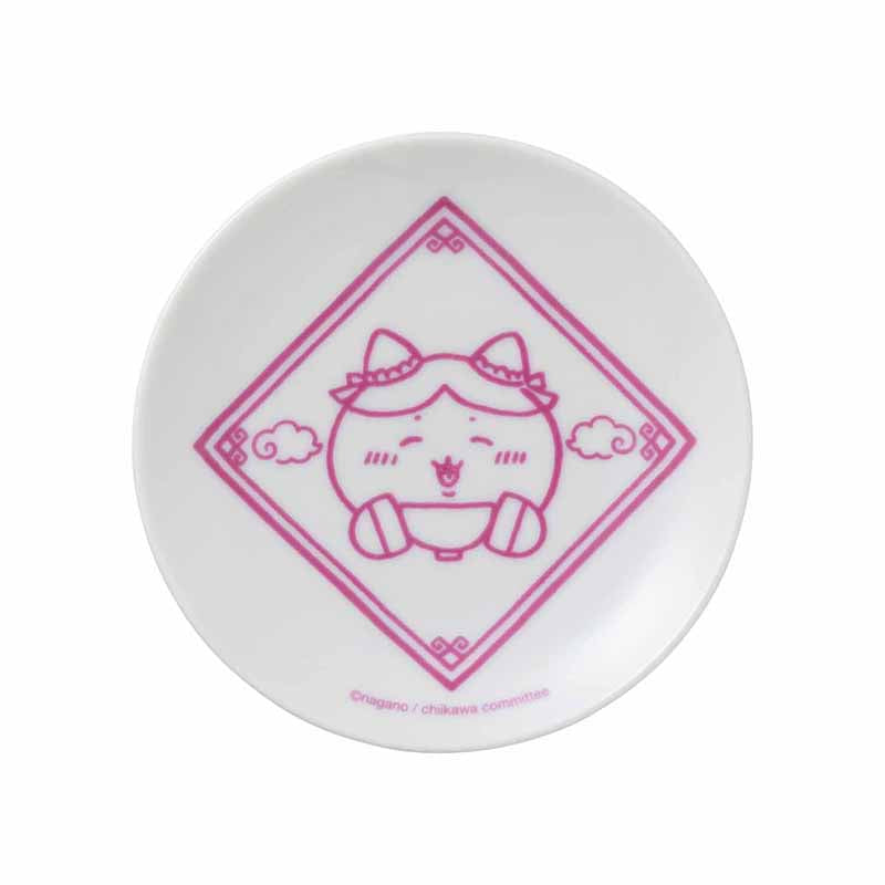 吉伊卡哇飯店 小盤子（小八貓） ちいかわ飯店 小皿（ハチワレ）